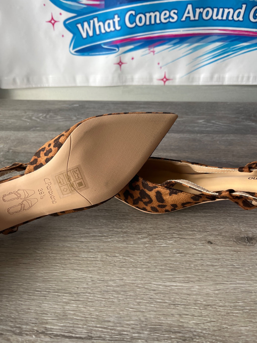 C Paravano Cheeta Heel (Size W9)