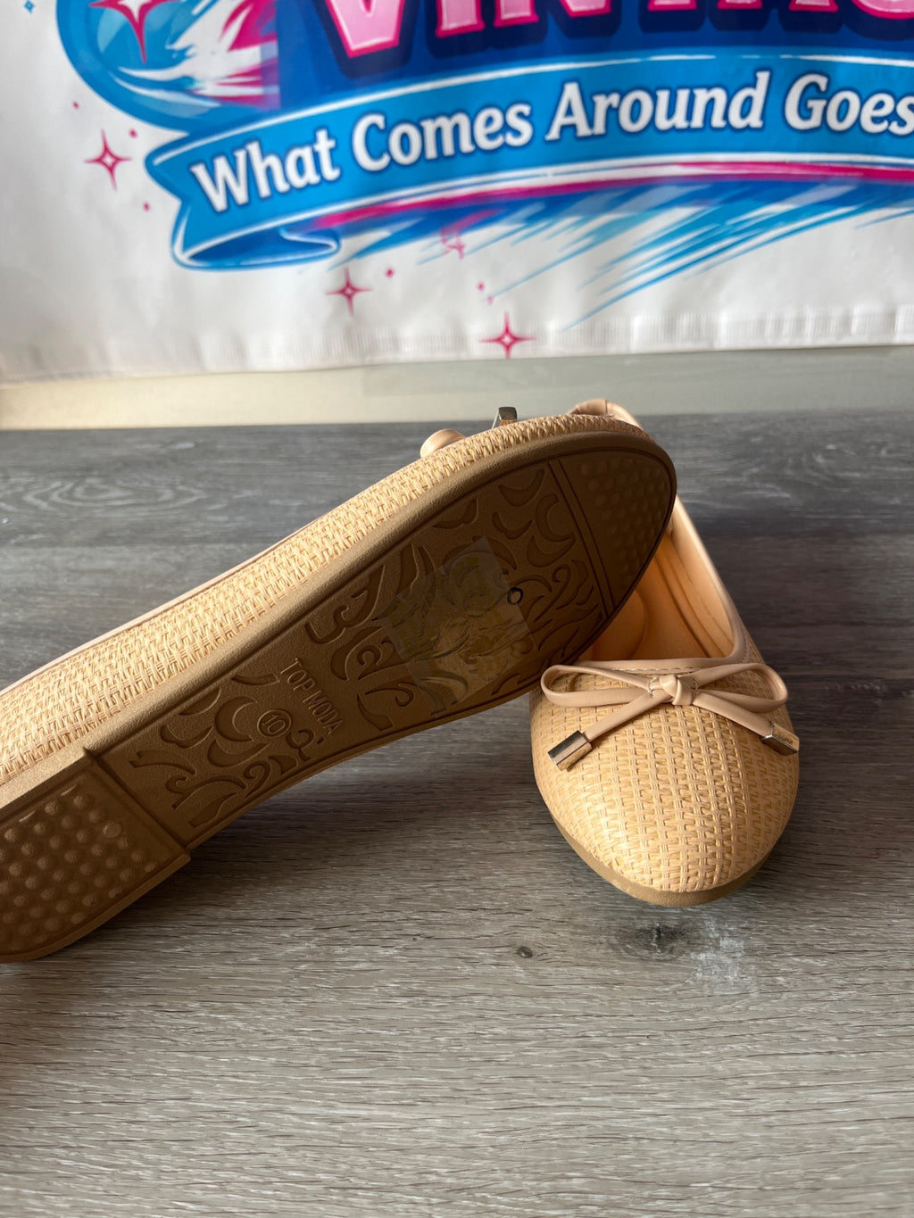 Top Moda Bonnie Flats (Size W10)
