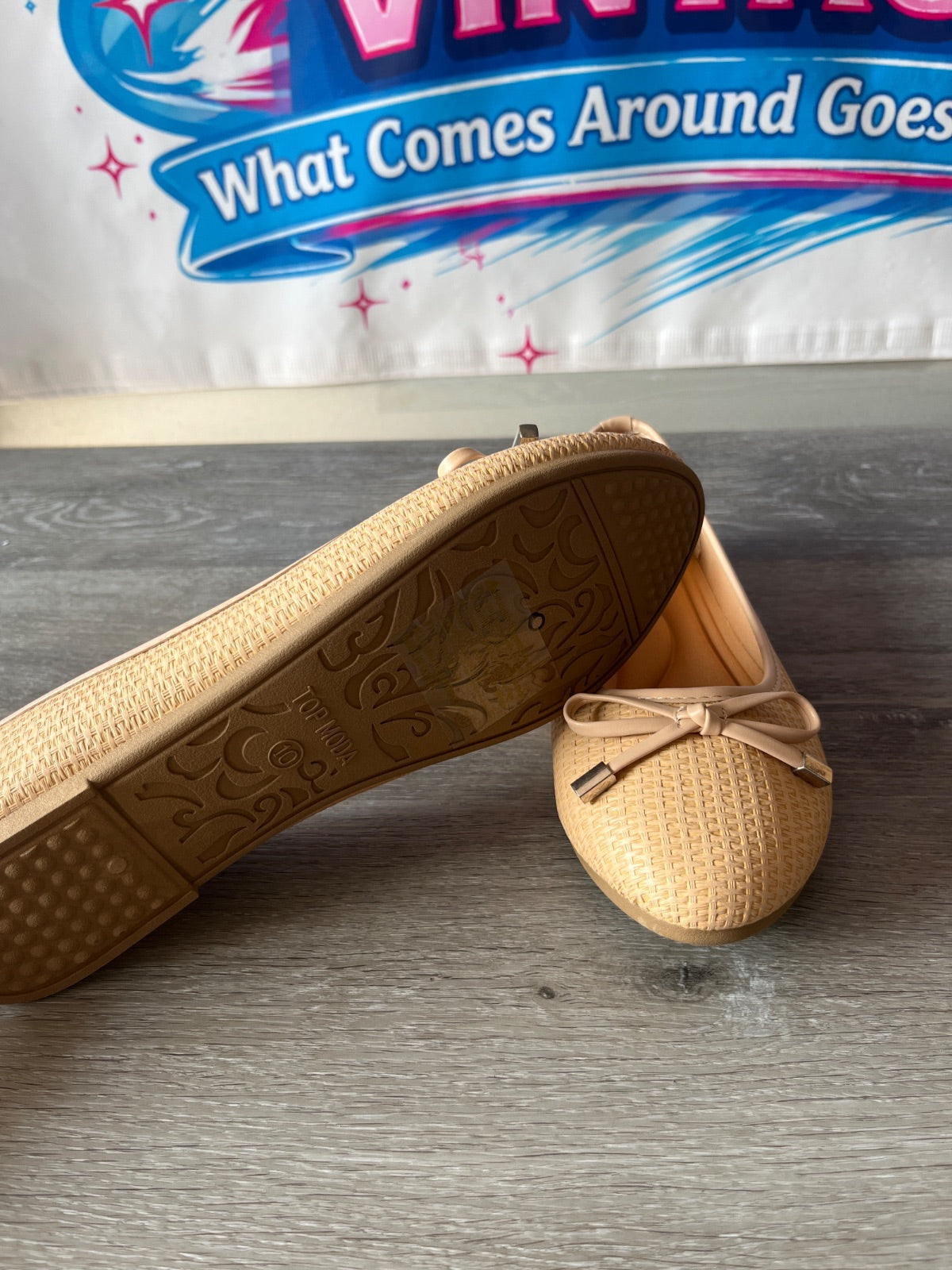 Top Moda Bonnie Flats (Size W10)