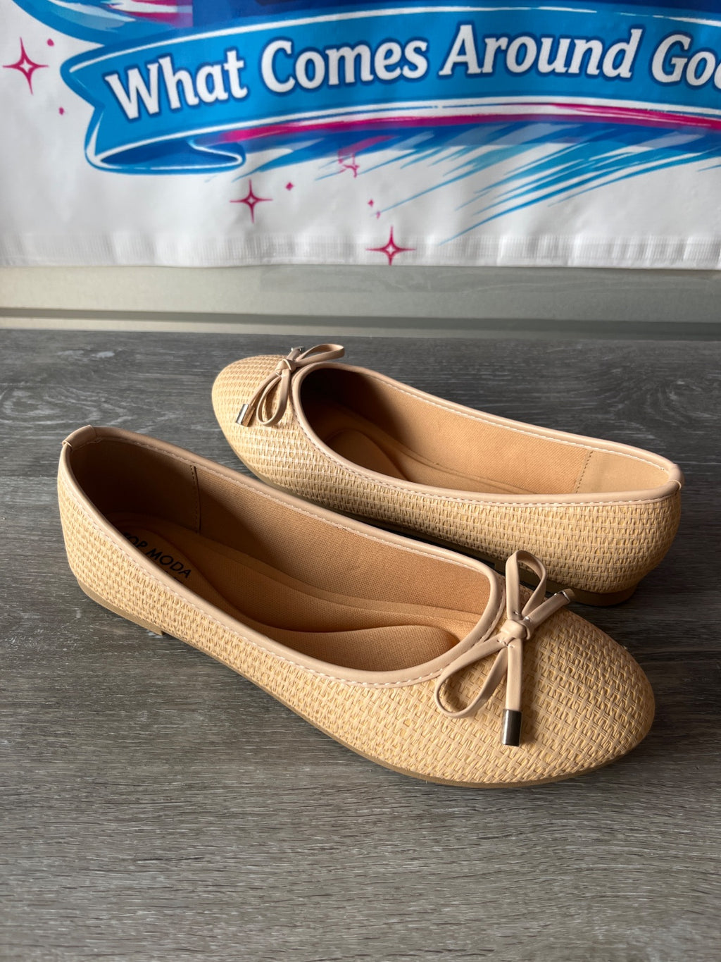 Top Moda Bonnie Flats (Size W10)