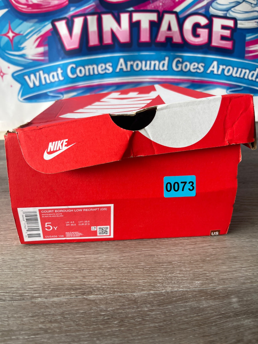 Nike Court Borough Low Recraft (Size Y5)