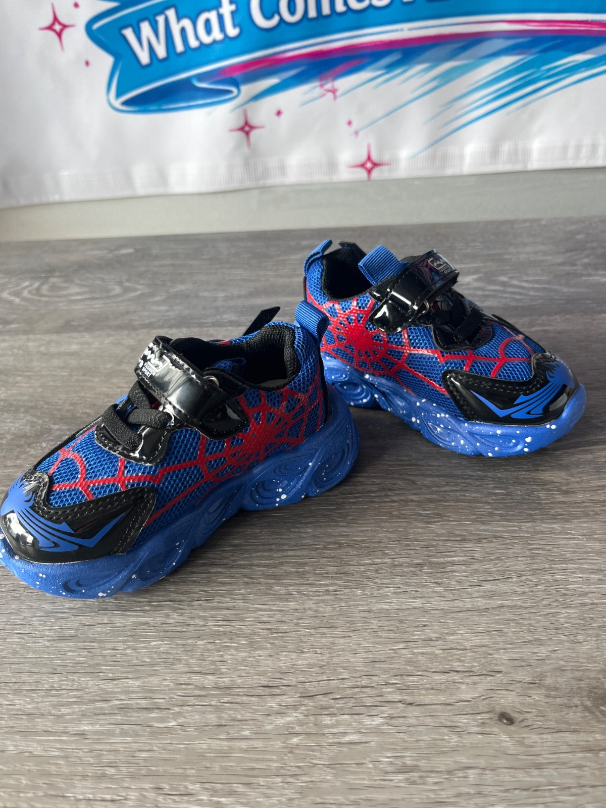 Spider-Man Velcro 12-18 Month Shoes (Size 5)
