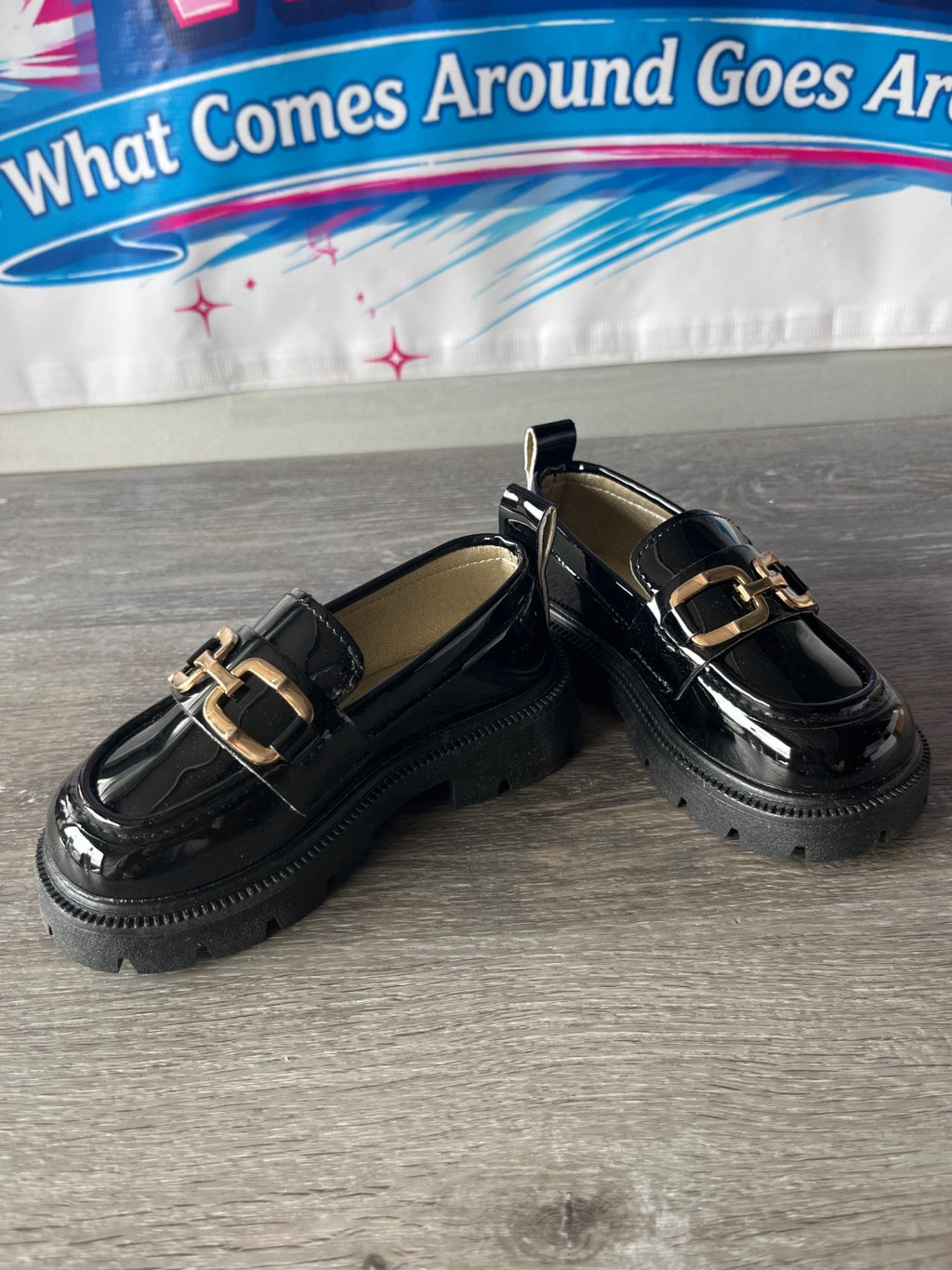 Black Toddler Loafer (Size 9)