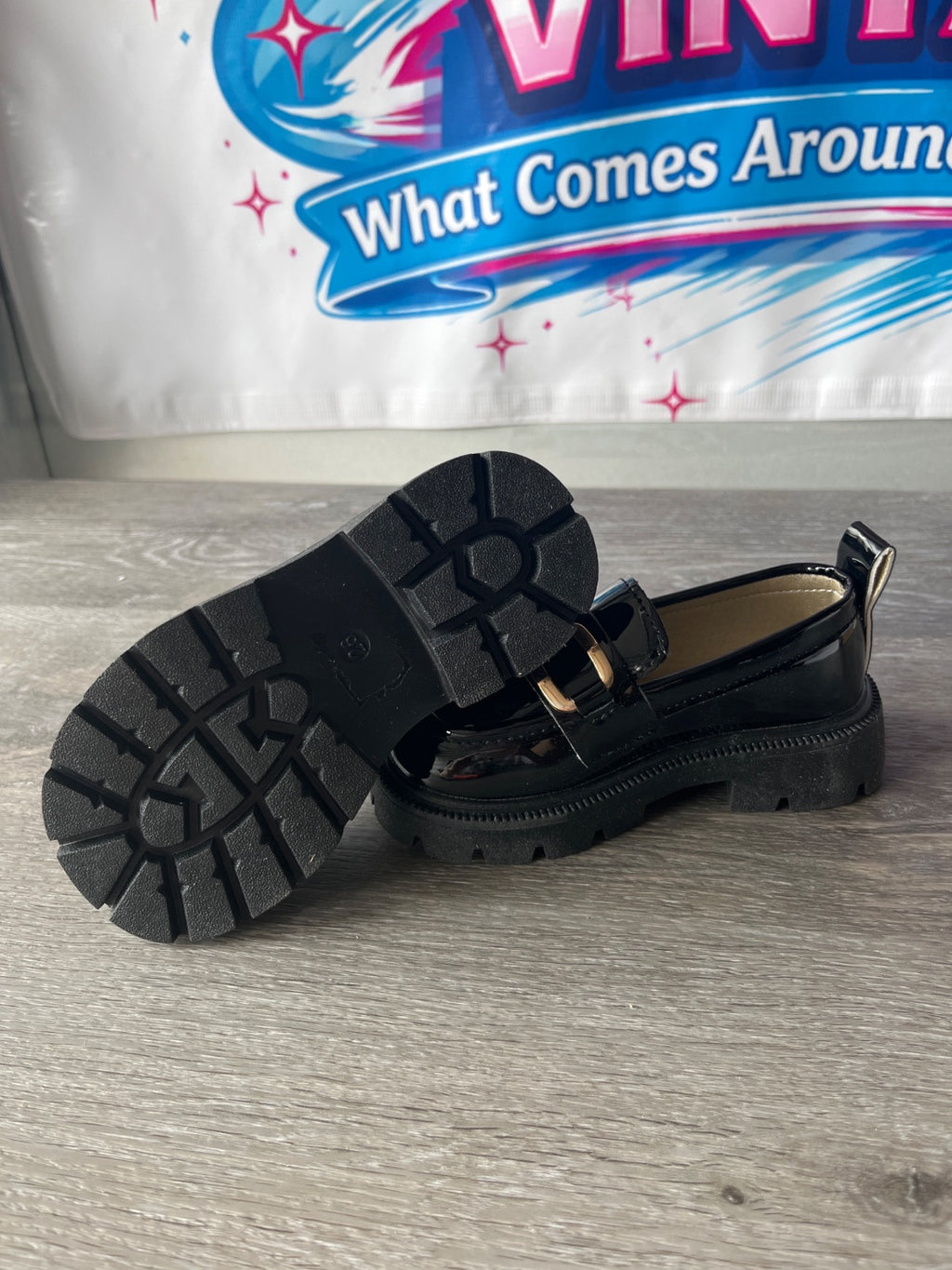 Black Toddler Loafer (Size 9)