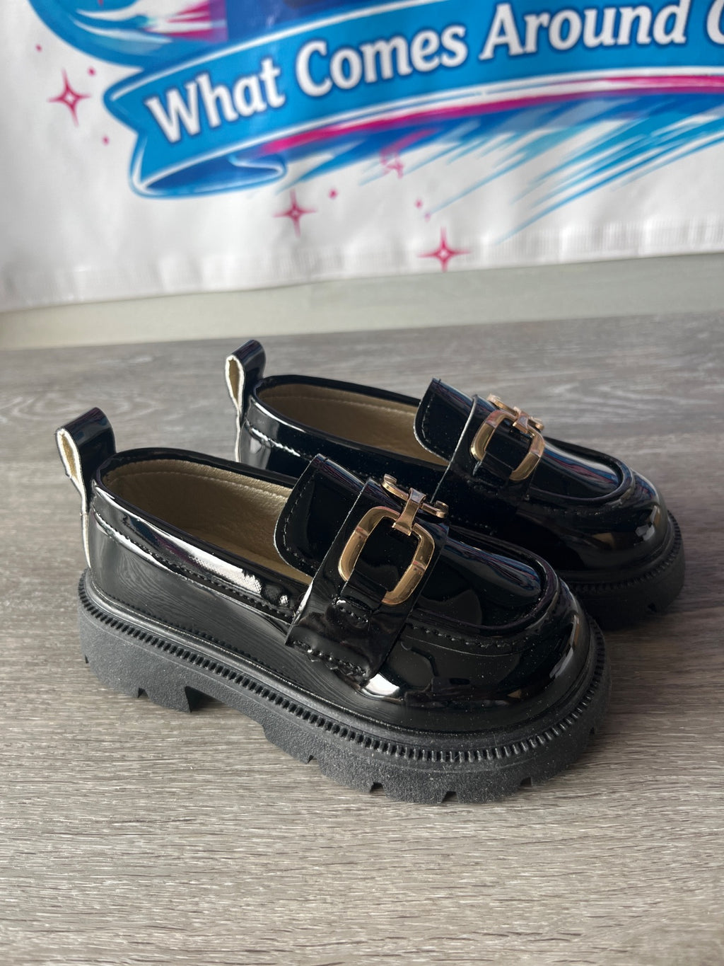 Black Toddler Loafer (Size 9)