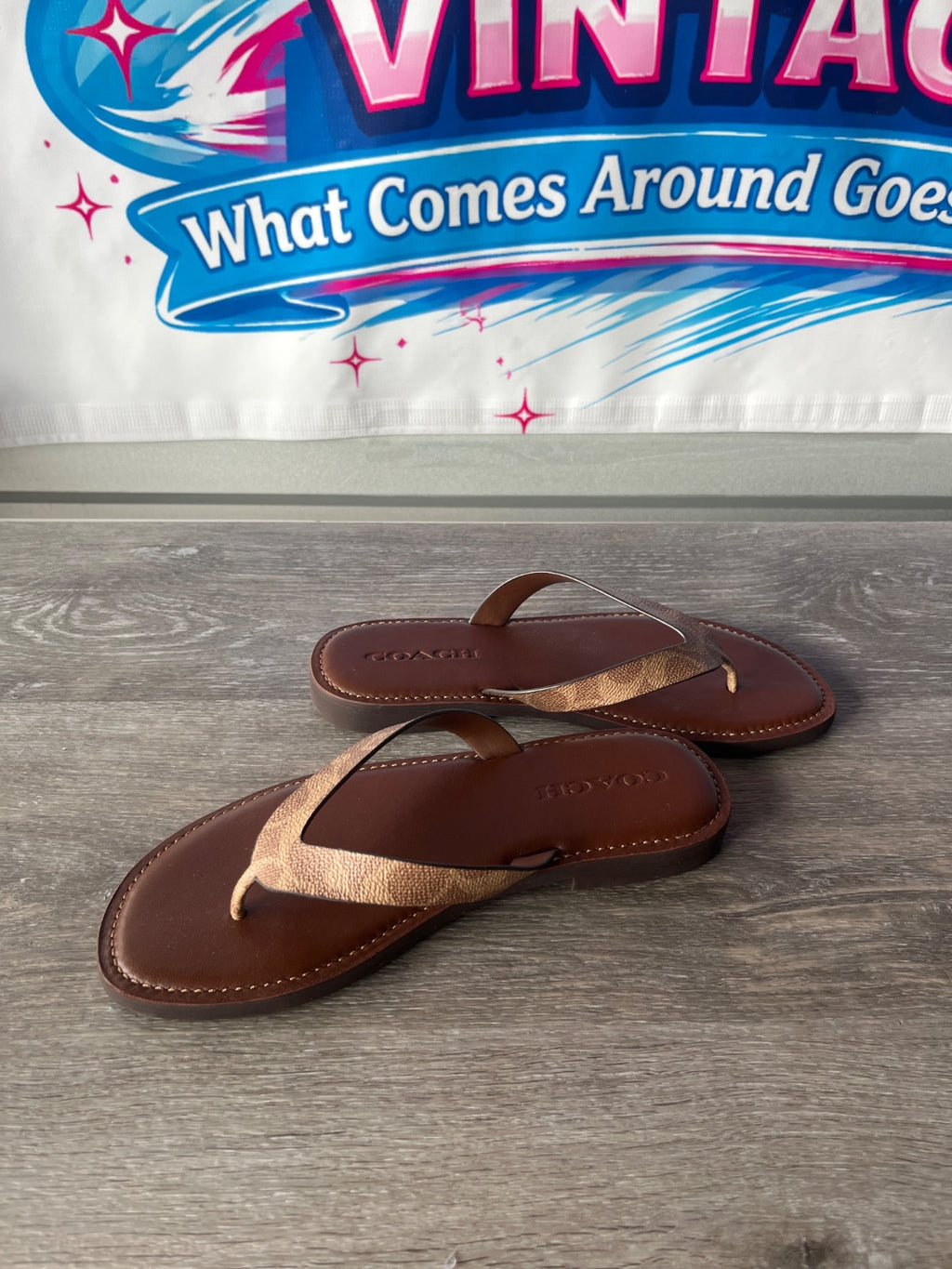 Coach Brianna CTD Sandals (Size W8)