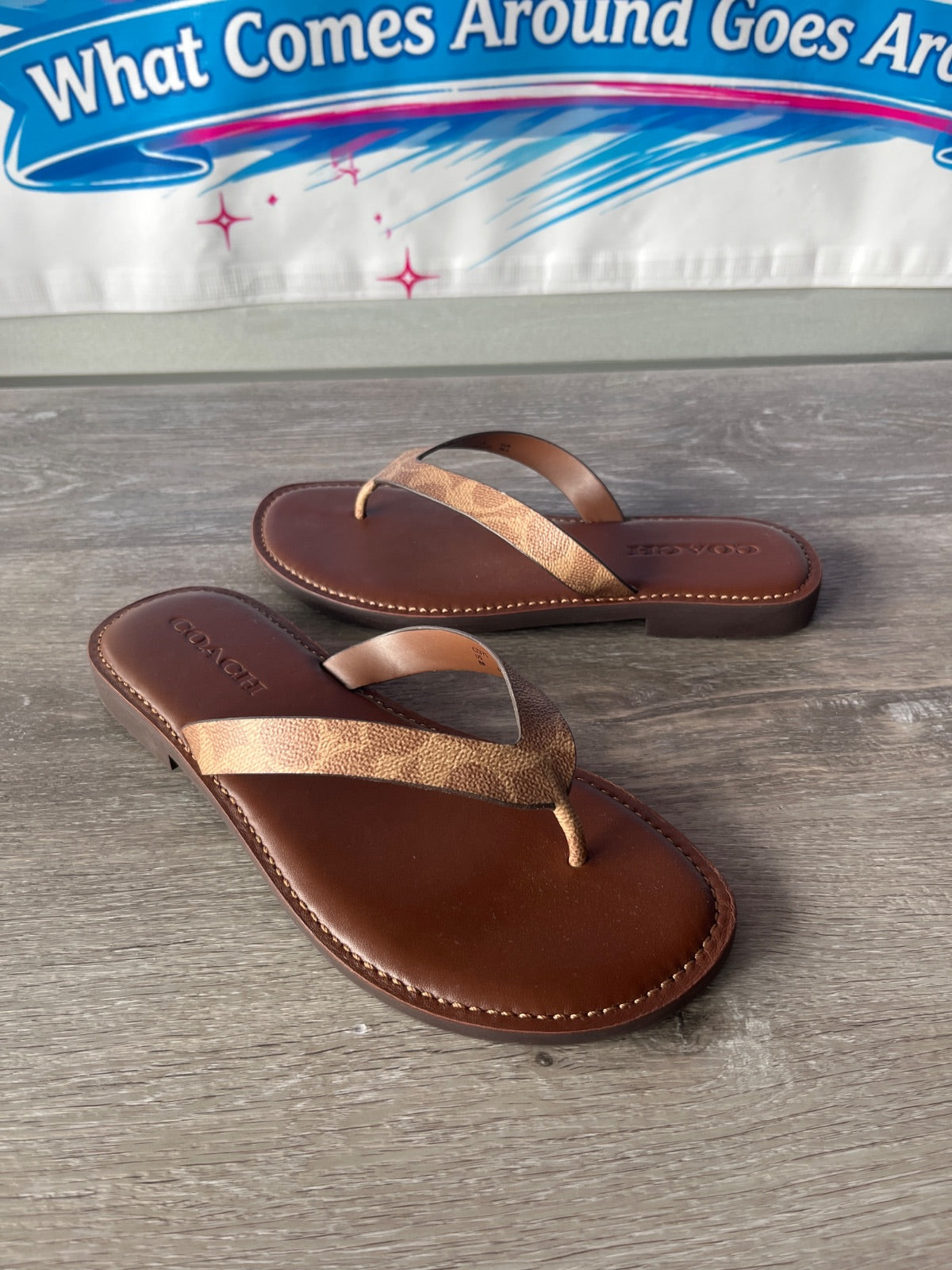 Coach Brianna CTD Sandals (Size W8)