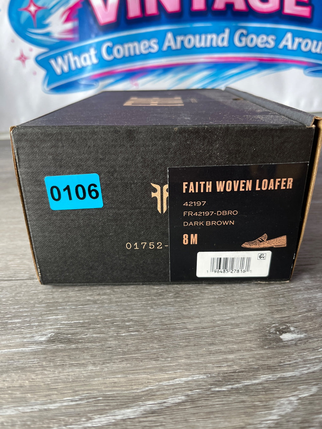 Frye Faith Woven Loafer (Size W8)