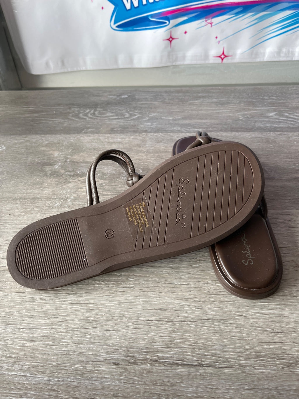 Evereve Fedora Sandal Slide (Size W10)