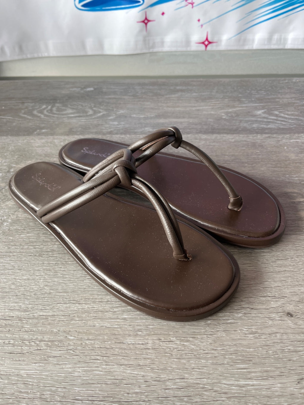 Evereve Fedora Sandal Slide (Size W10)