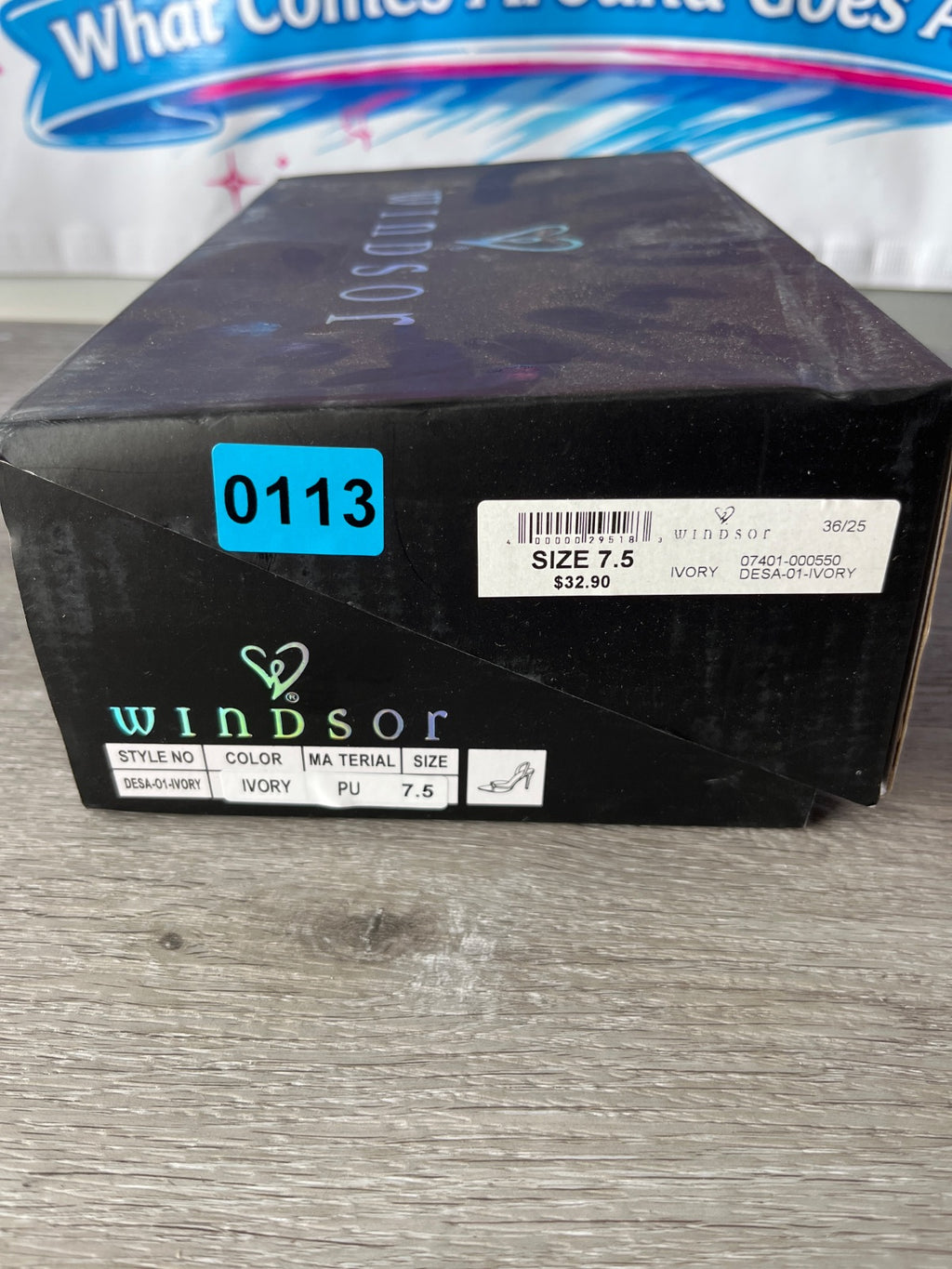 Windsor Desa Nude Thin Heel(Size W7.5)