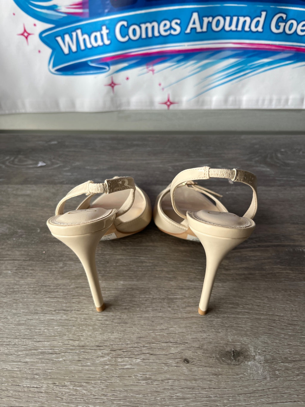 Windsor Desa Nude Thin Heel(Size W7.5)