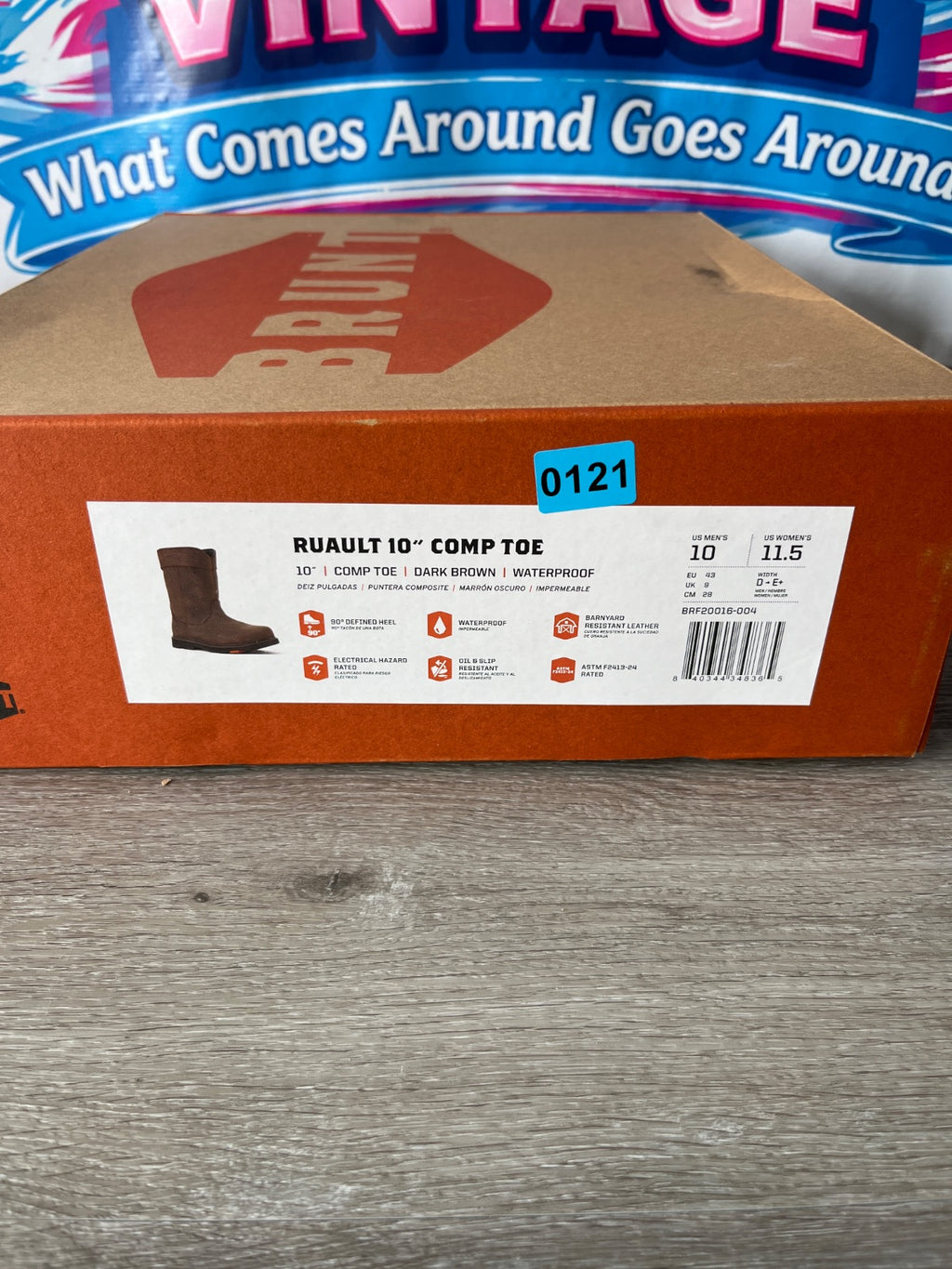 Brunt Ruault 10” Comp Toe (M10)
