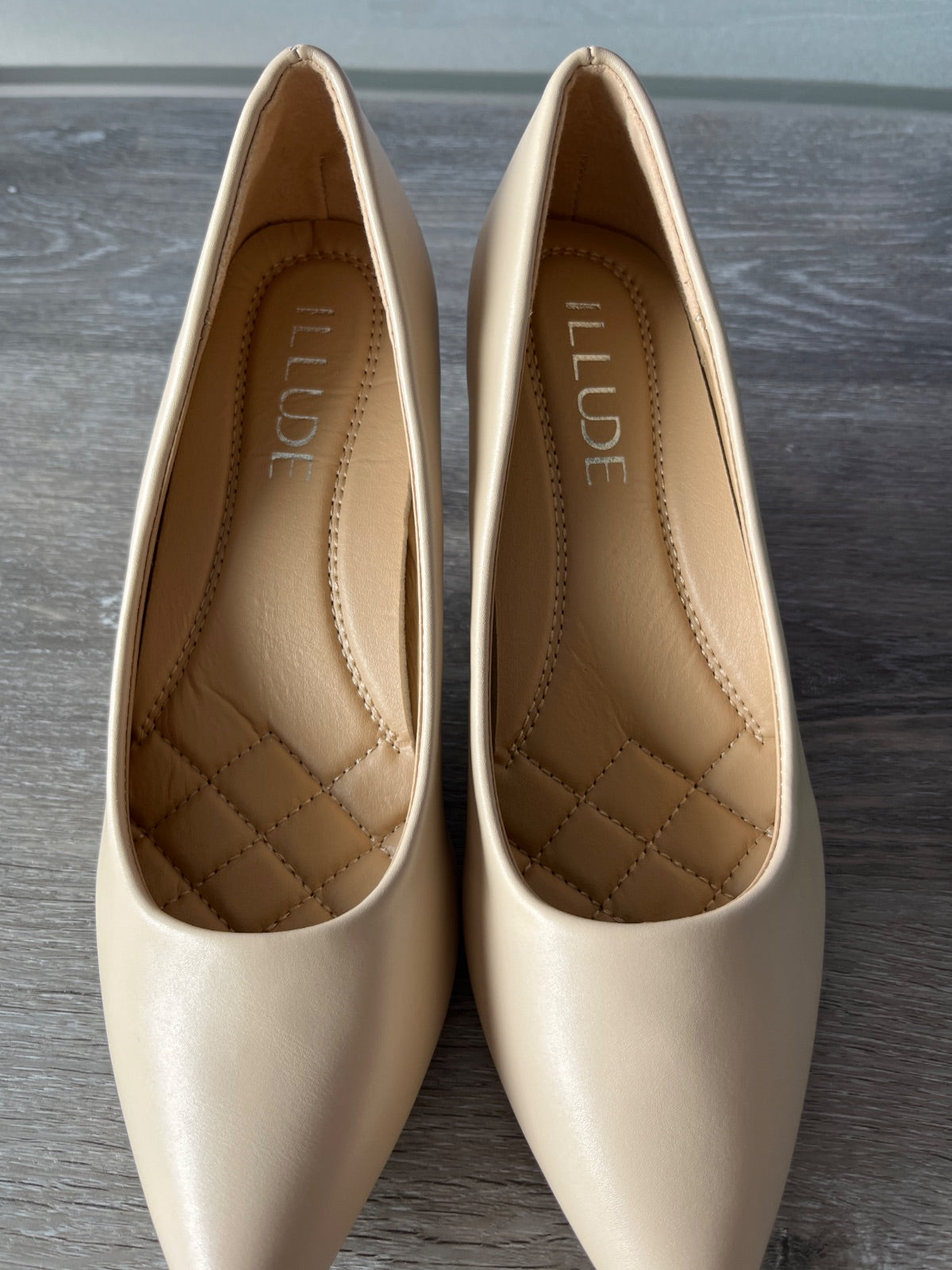 Illude Cherry Nude Heels (Size W7)