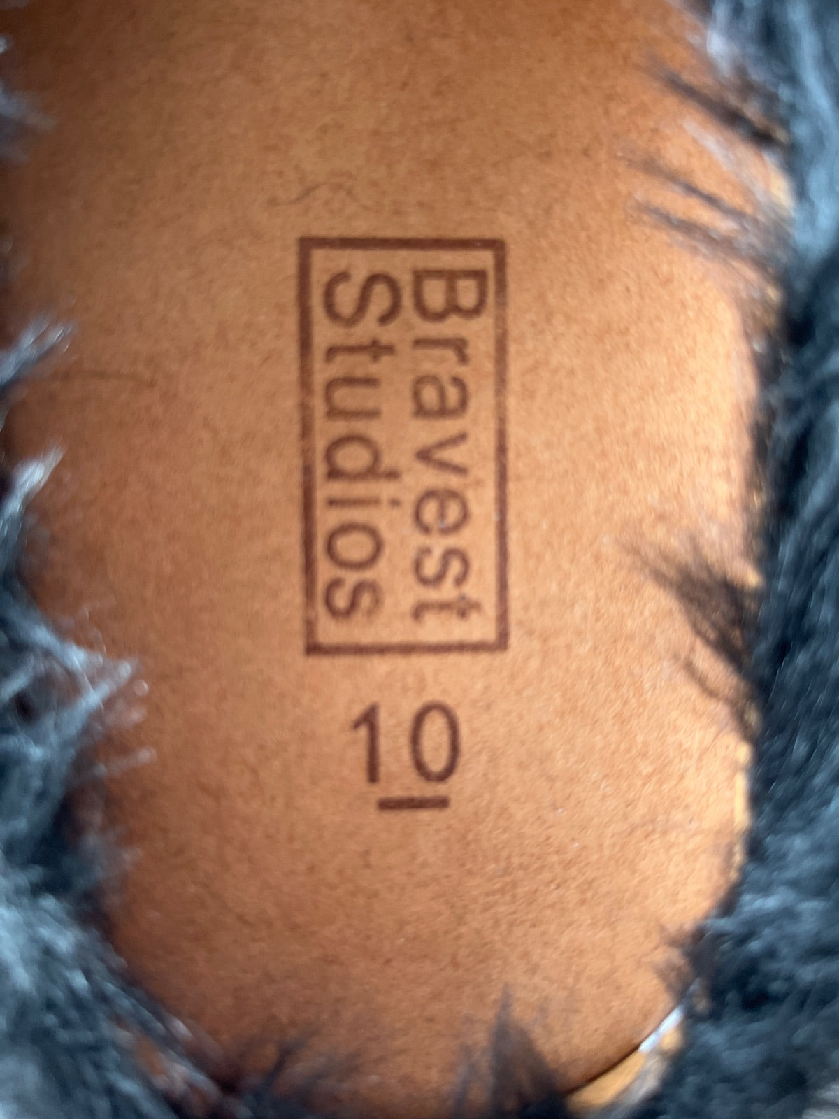 Bravest Studios Black Bear Claw Mules (Size M10)