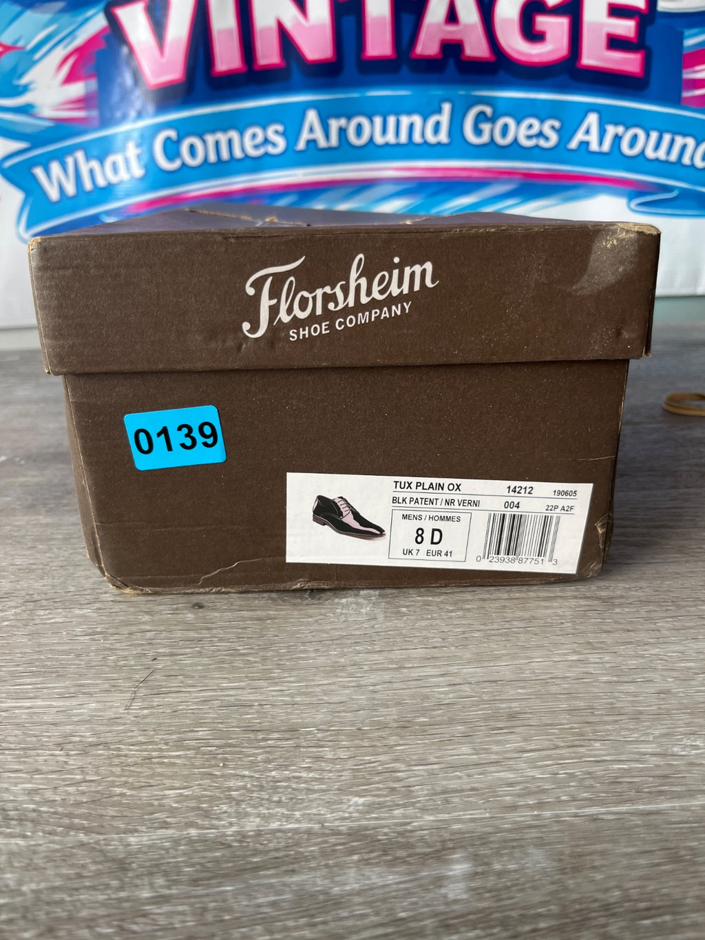 Florsheim Tux Plain Oxford (Size M8)