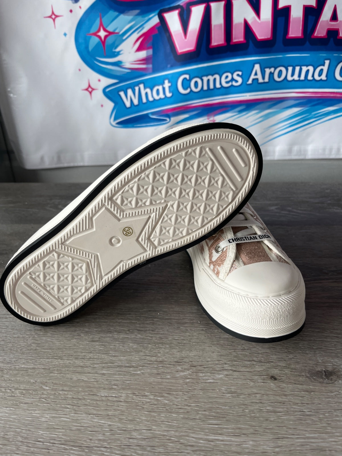 Christian Dior Sneaker (Size W7)