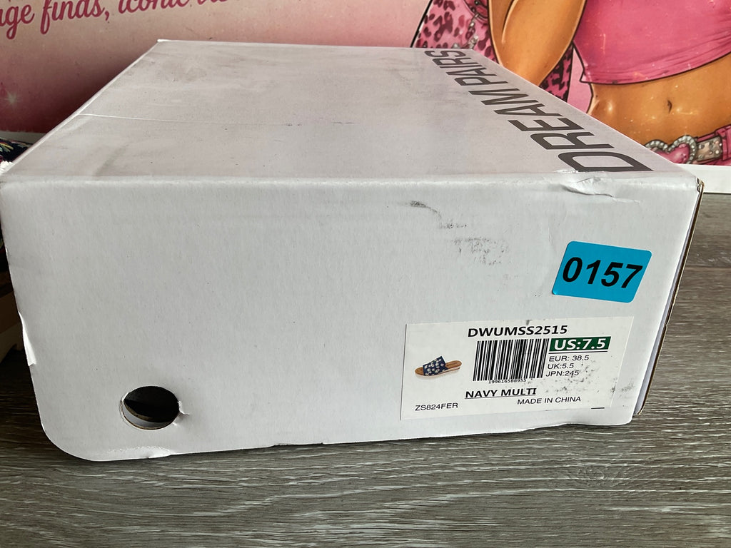 Dream Pairs Denim Floral (Size W7.5)