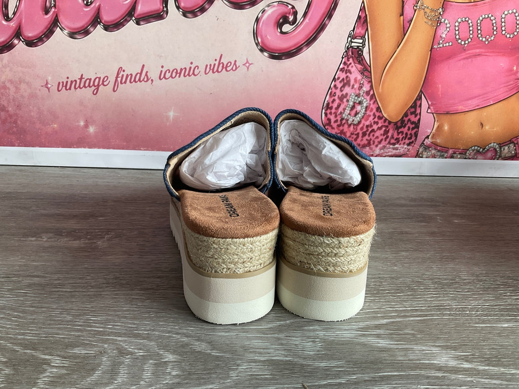 Dream Pairs Denim Floral (Size W7.5)