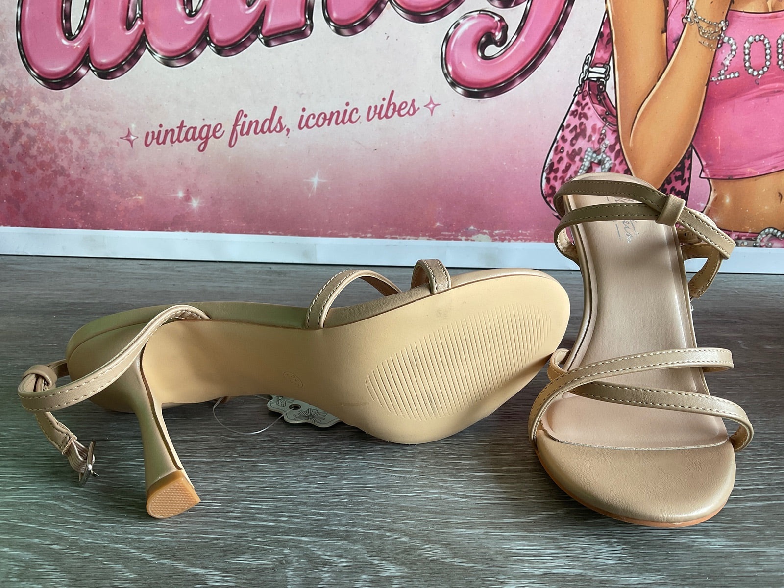 Mostrin Mostrin Nude Heel (Size W7.5)