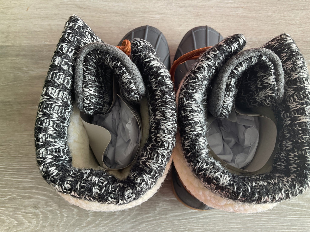 Aleader Brown Gray Winter Boot (Size W8)