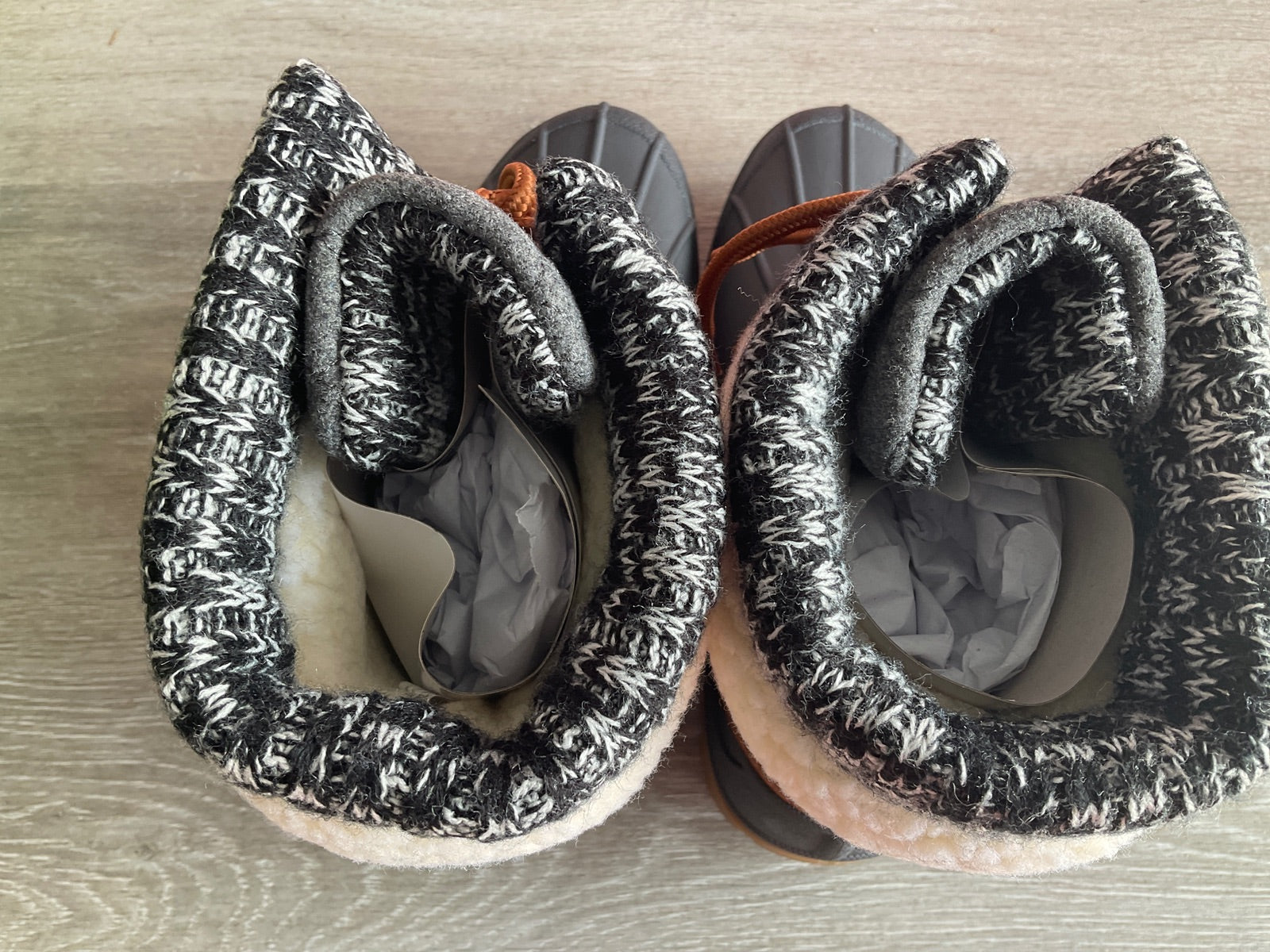Aleader Brown Gray Winter Boot (Size W8)