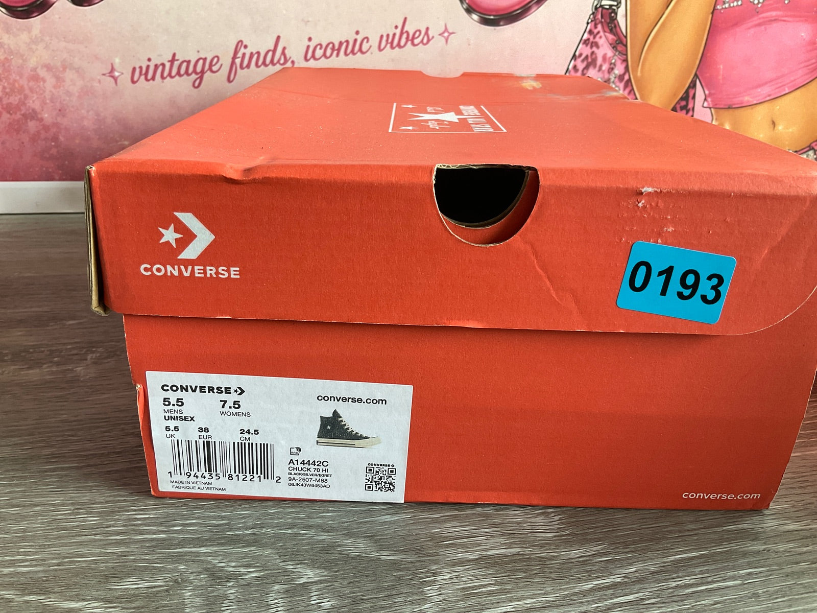Converse Chuck 70 Metallic Tweed (Size W7.5)