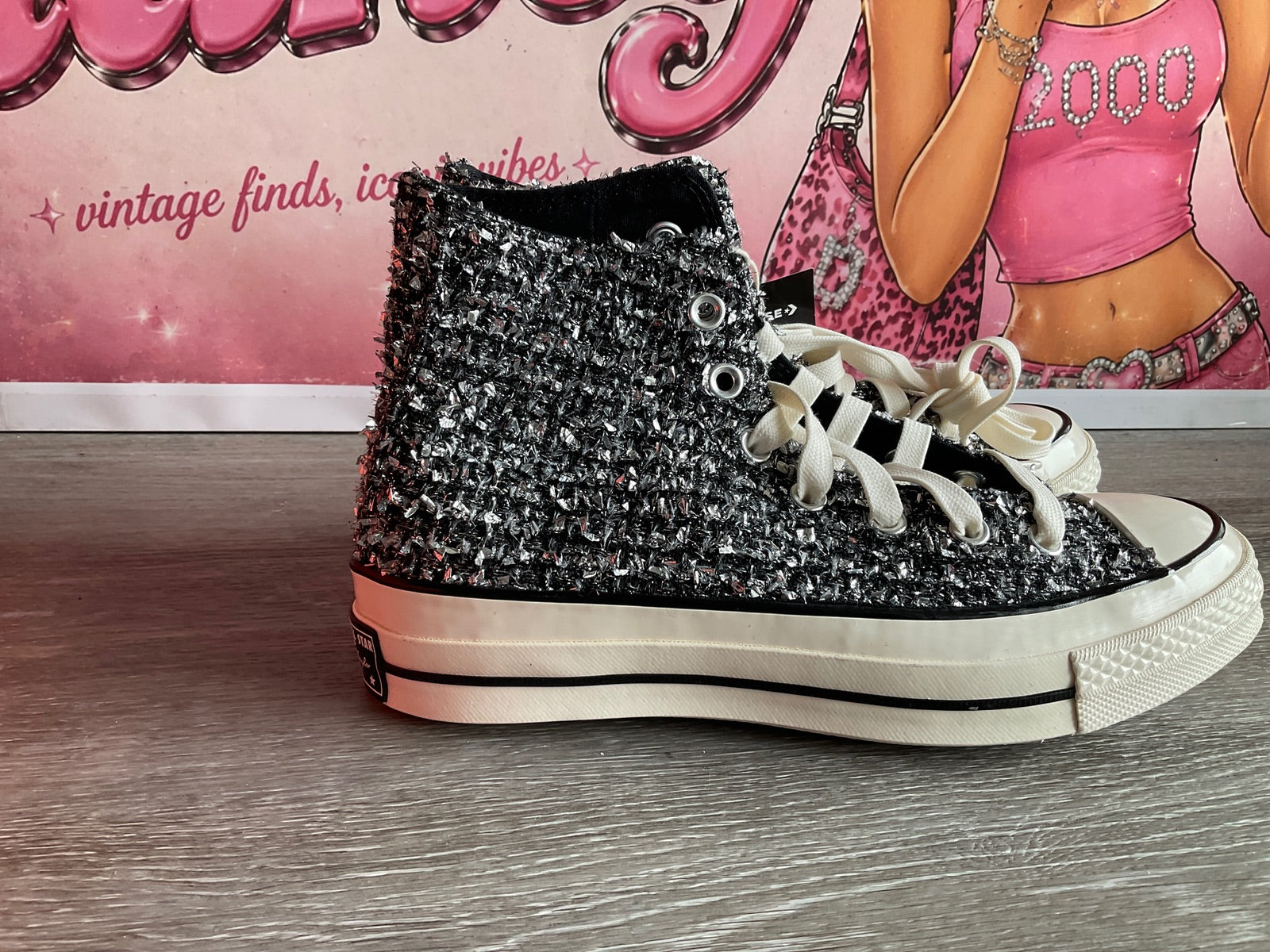 Converse Chuck 70 Metallic Tweed (Size W7.5)