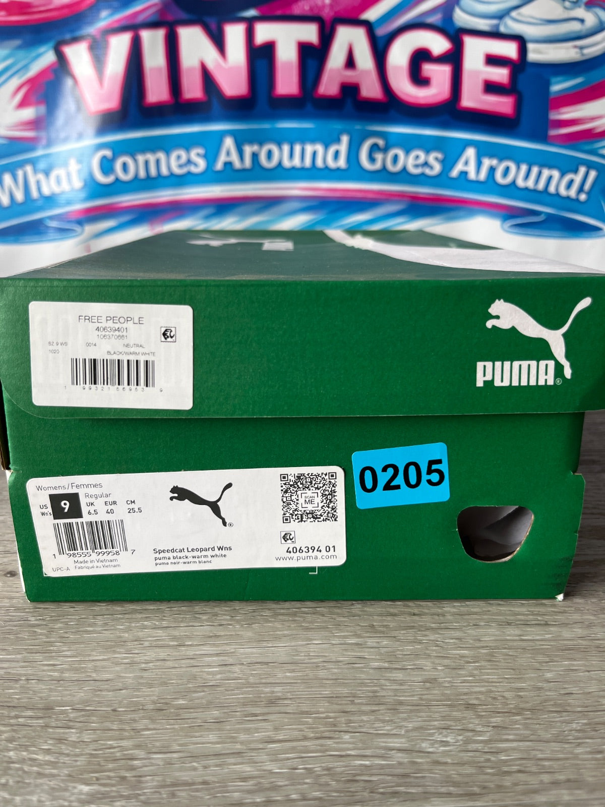 Puma Speedcat Leopard (Size W9)