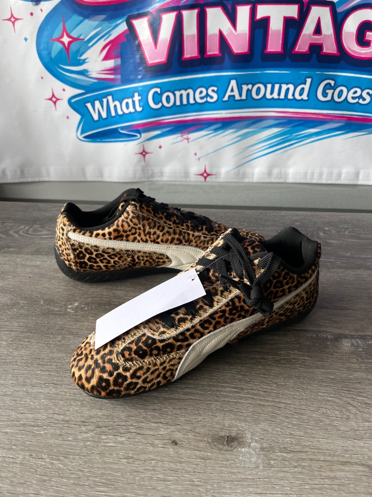 Puma Speedcat Leopard (Size W9)