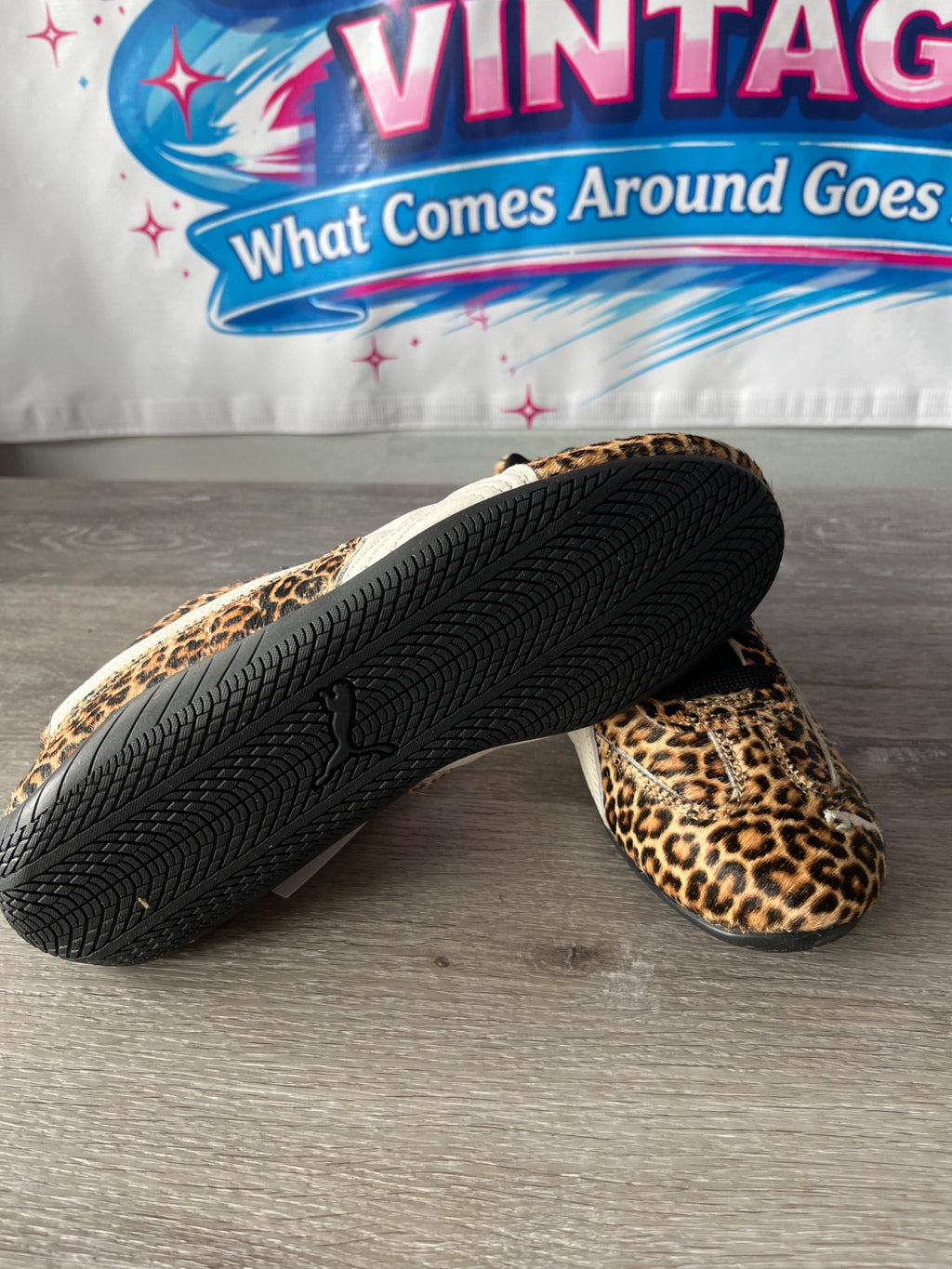 Puma Speedcat Leopard (Size W9)