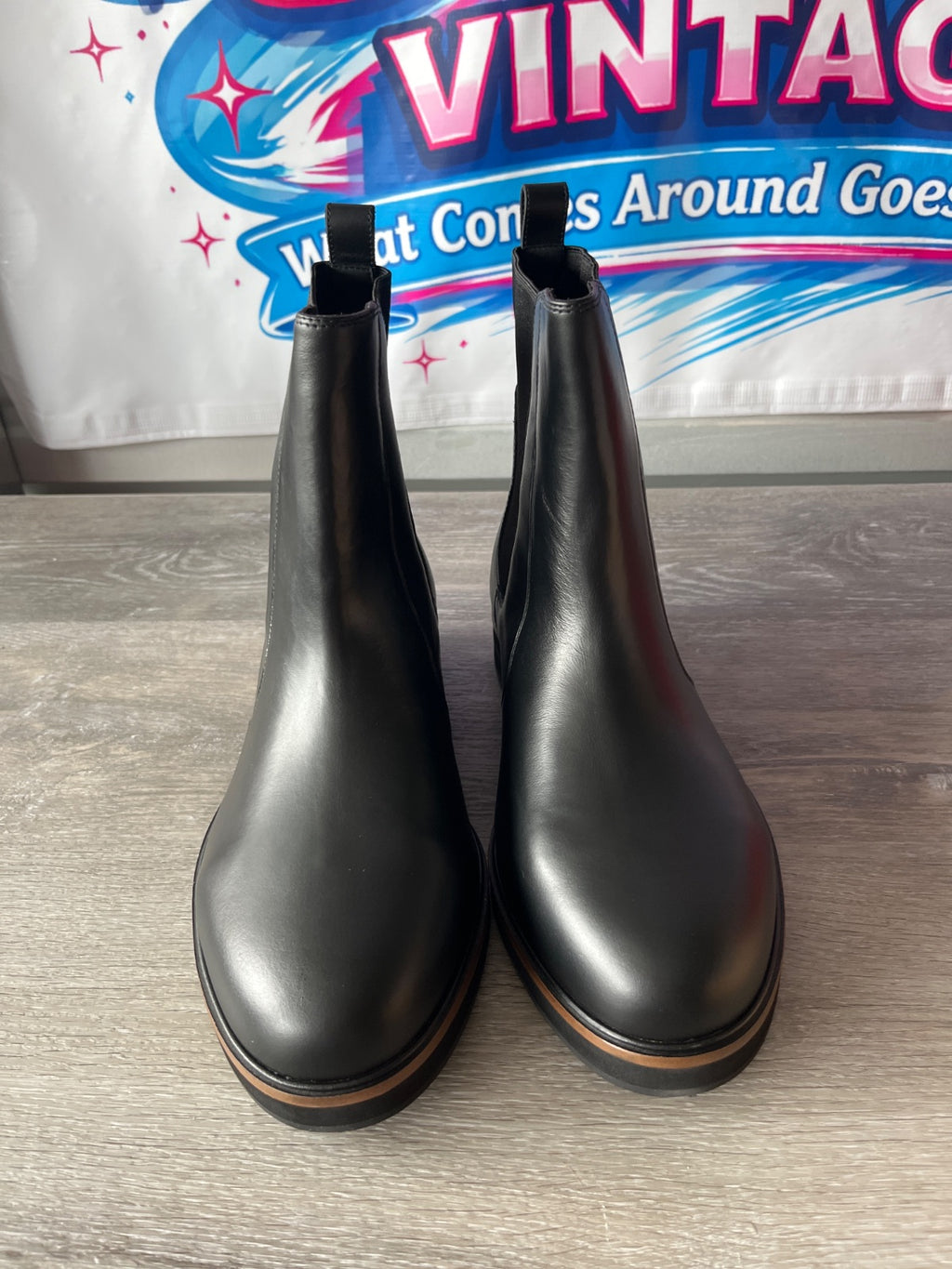 WYDR Genesys Leather Chelsea Boots (Size 12Wide)