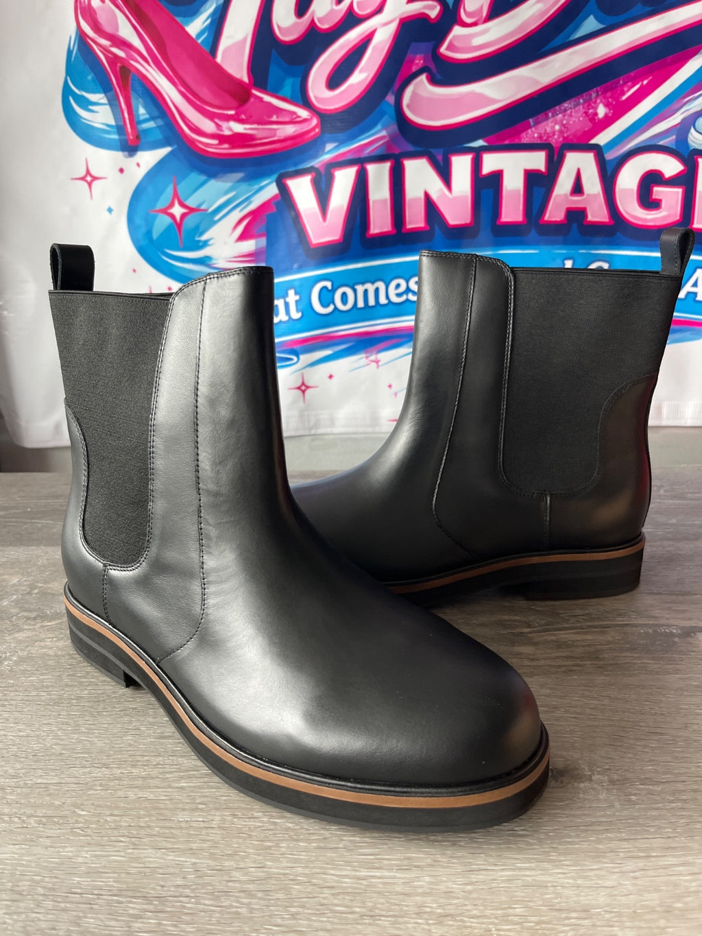 WYDR Genesys Leather Chelsea Boots (Size 12Wide)