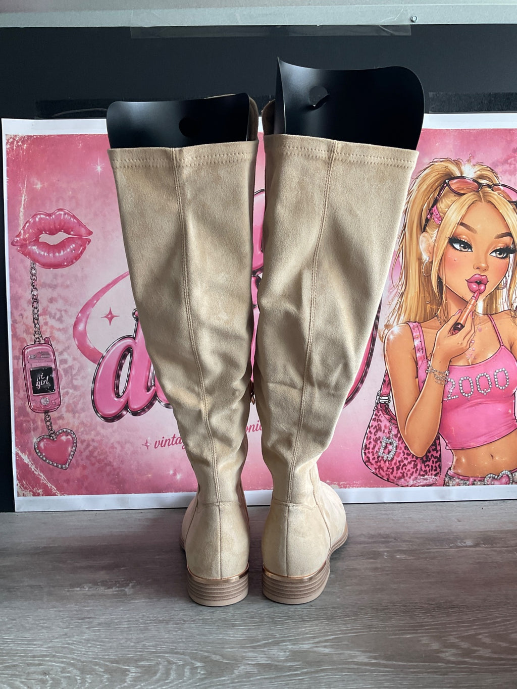 Modatope Rounded Toe Flats Boots (Size W10)