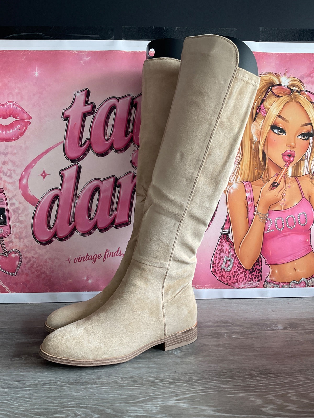 Modatope Rounded Toe Flats Boots (Size W10)