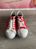 Red Flat Sneakers (Size M7.5 W9)