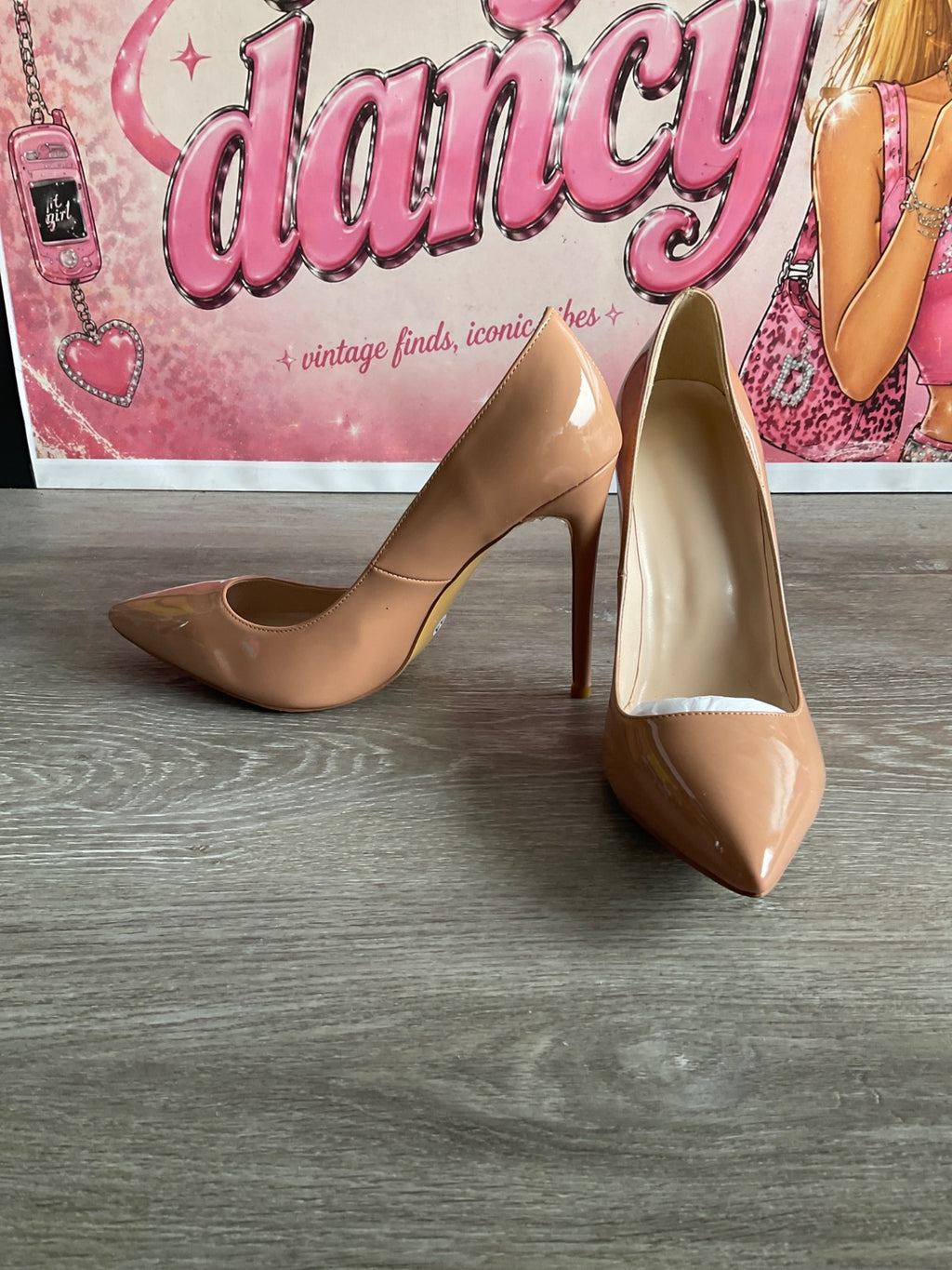 Peach Business Casual Heel (Size W11.5)