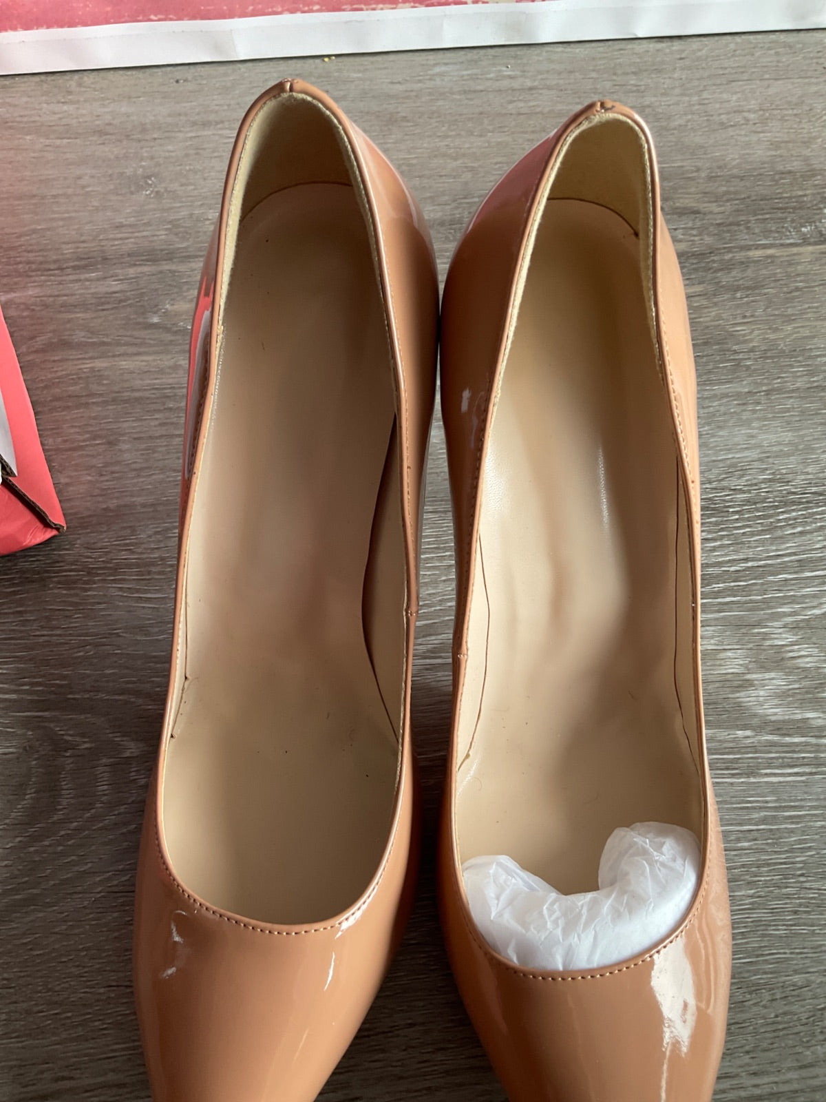 Peach Business Casual Heel (Size W11.5)