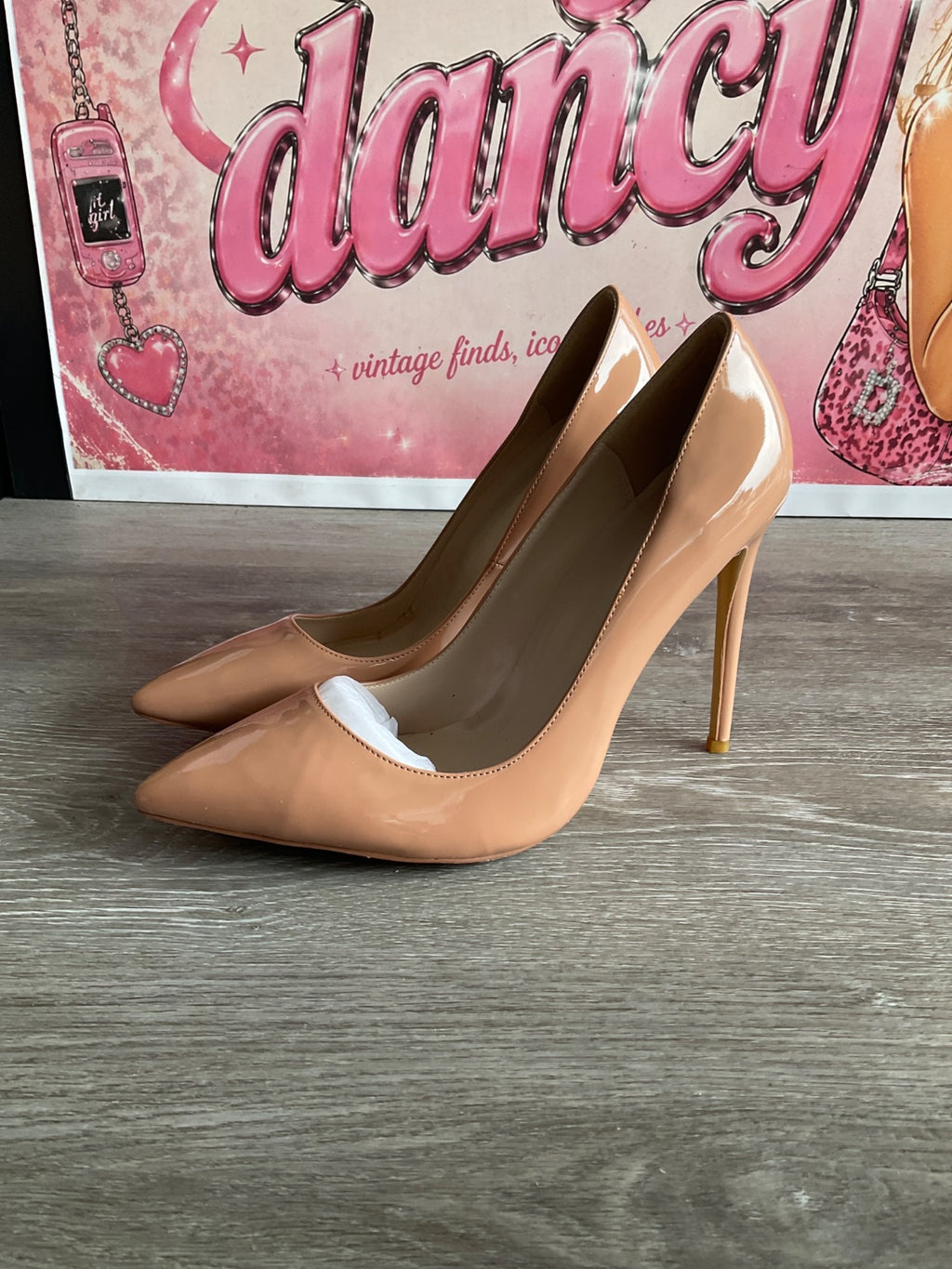 Peach Business Casual Heel (Size W11.5)