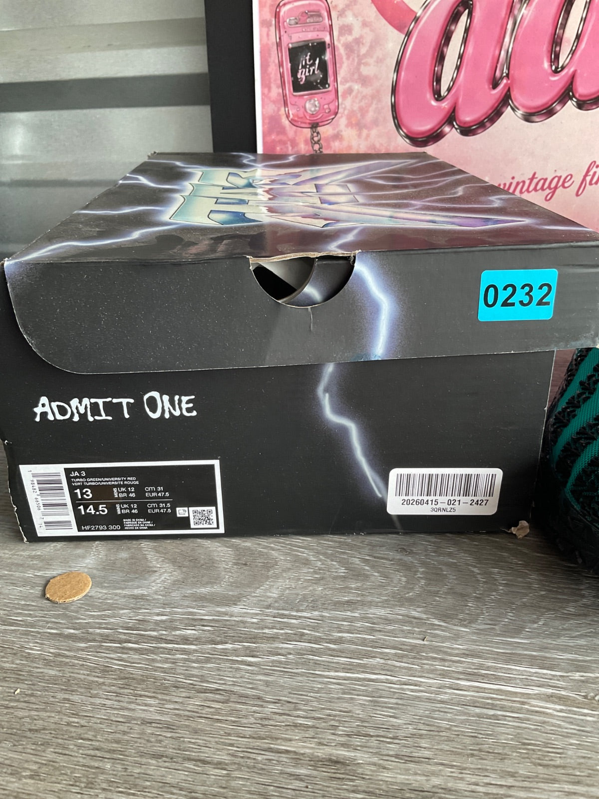 Nike Admit One Ja 3 (Size M13)