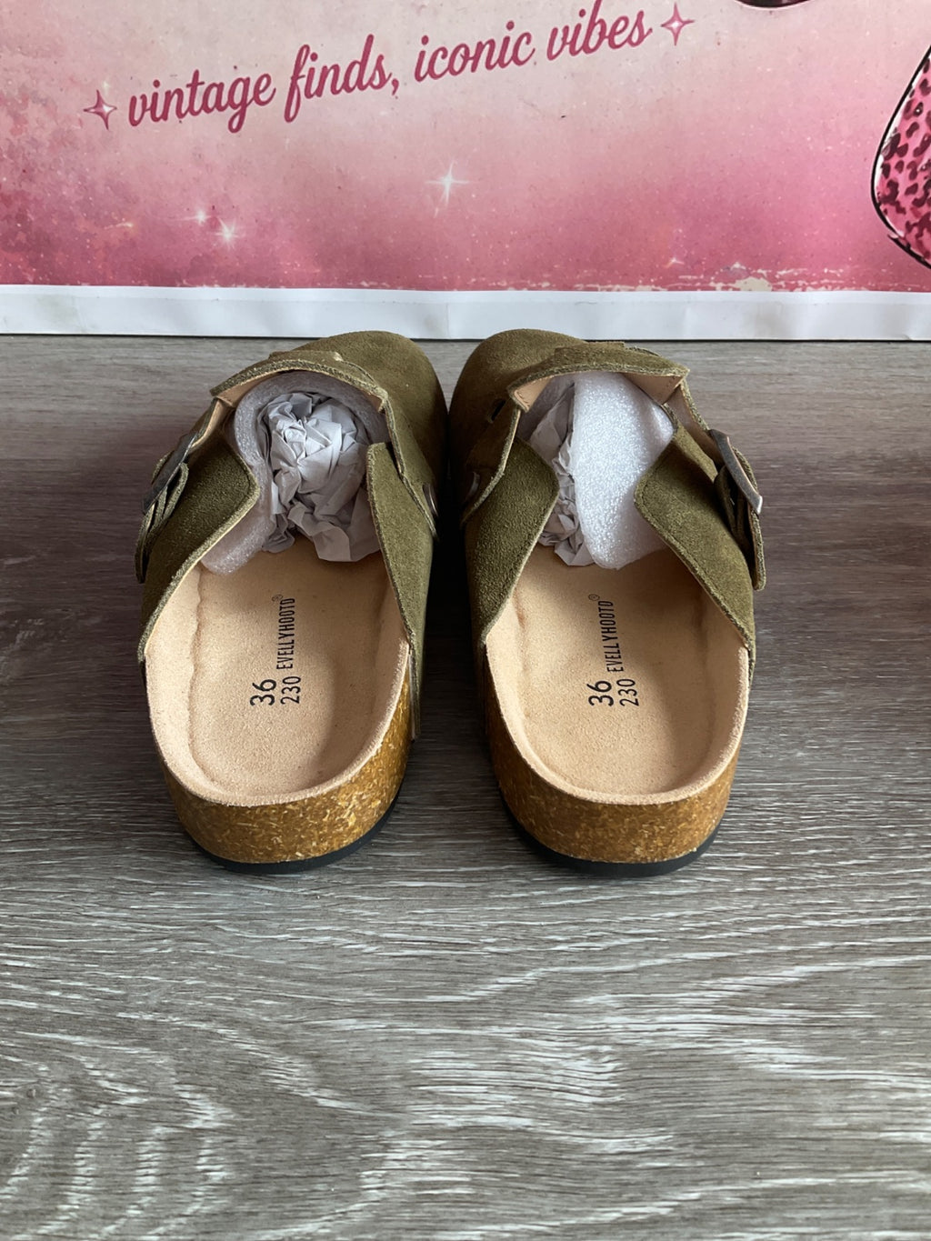 Evellyhootd Clogs (Size W5.5)