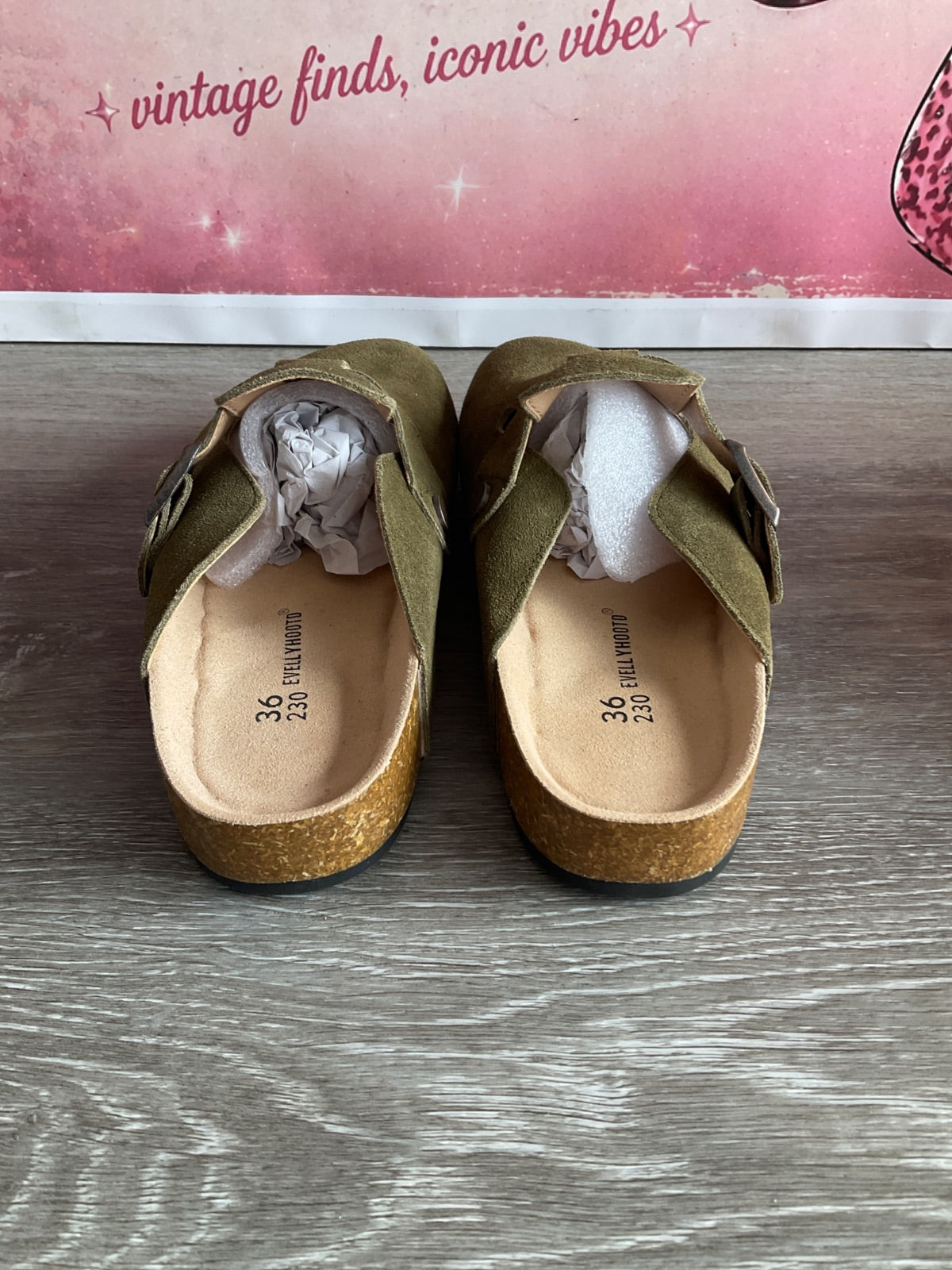 Evellyhootd Clogs (Size W5.5)