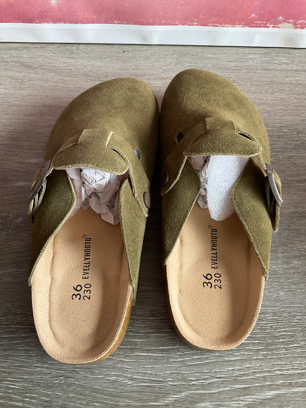 Evellyhootd Clogs (Size W5.5)