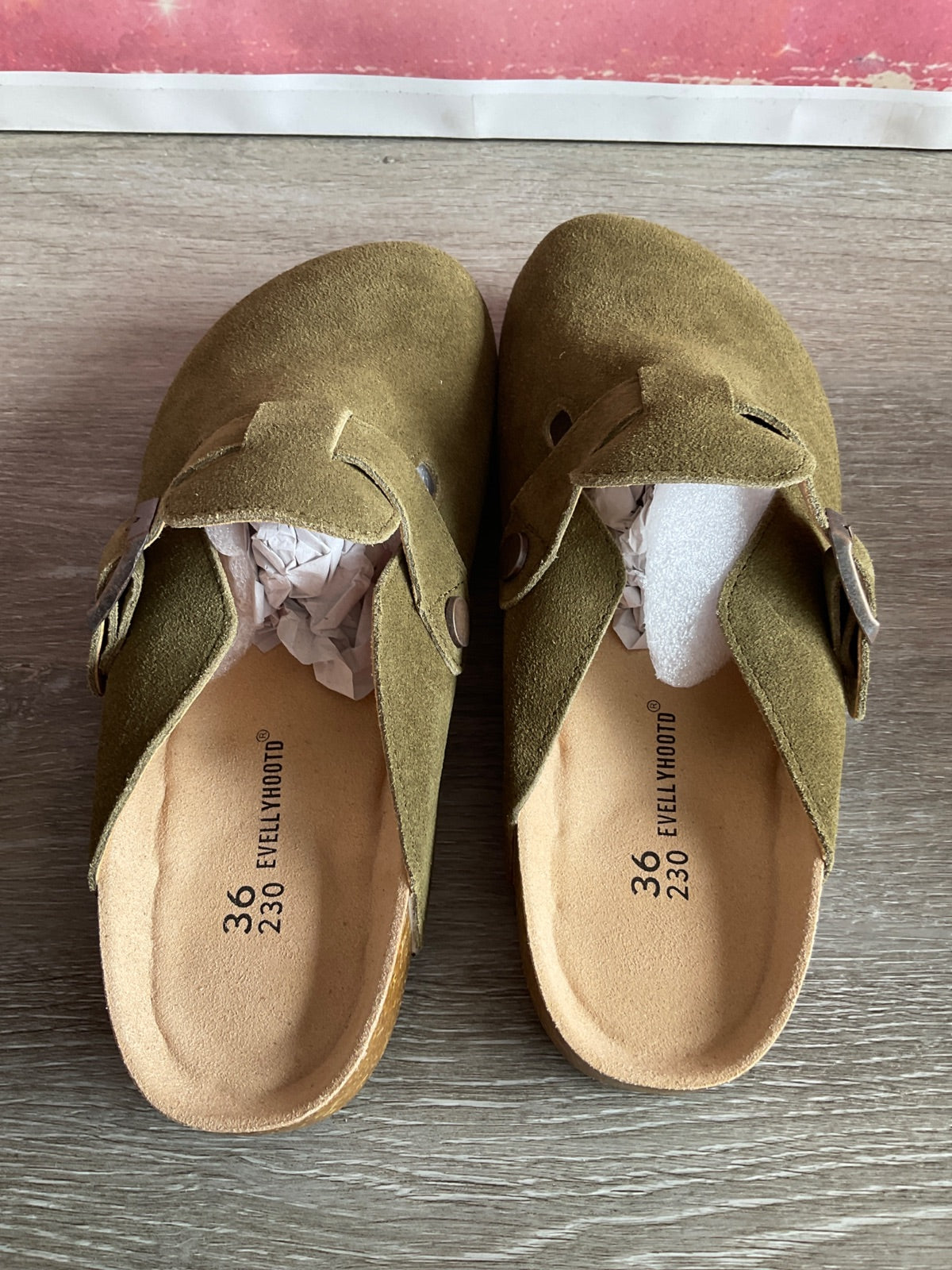 Evellyhootd Clogs (Size W5.5)
