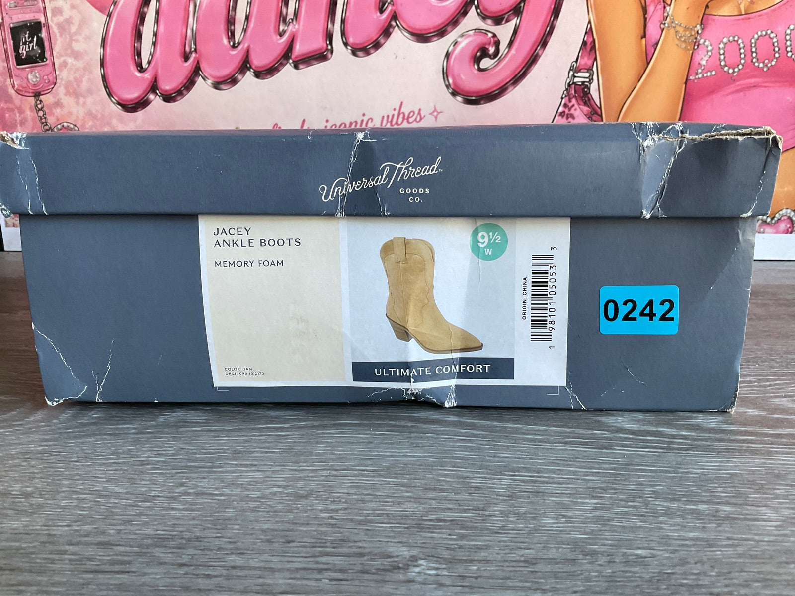 Universal Thread Jacey Ankle Boots (Size W9.5)