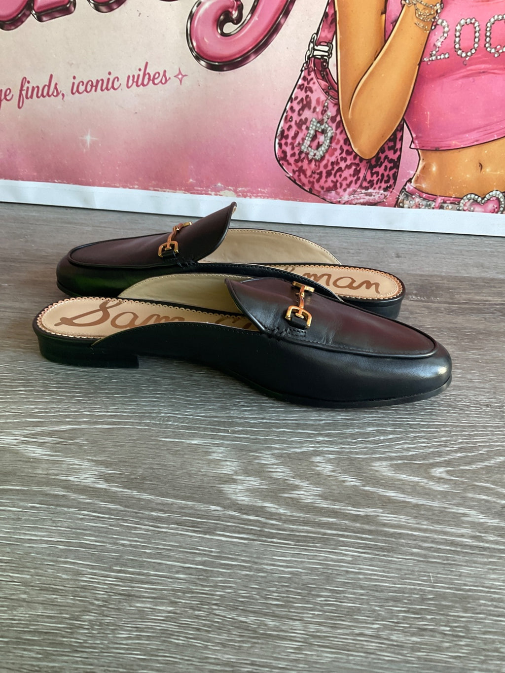 Sam Edelman Linnie Black Loafer (Size W8)