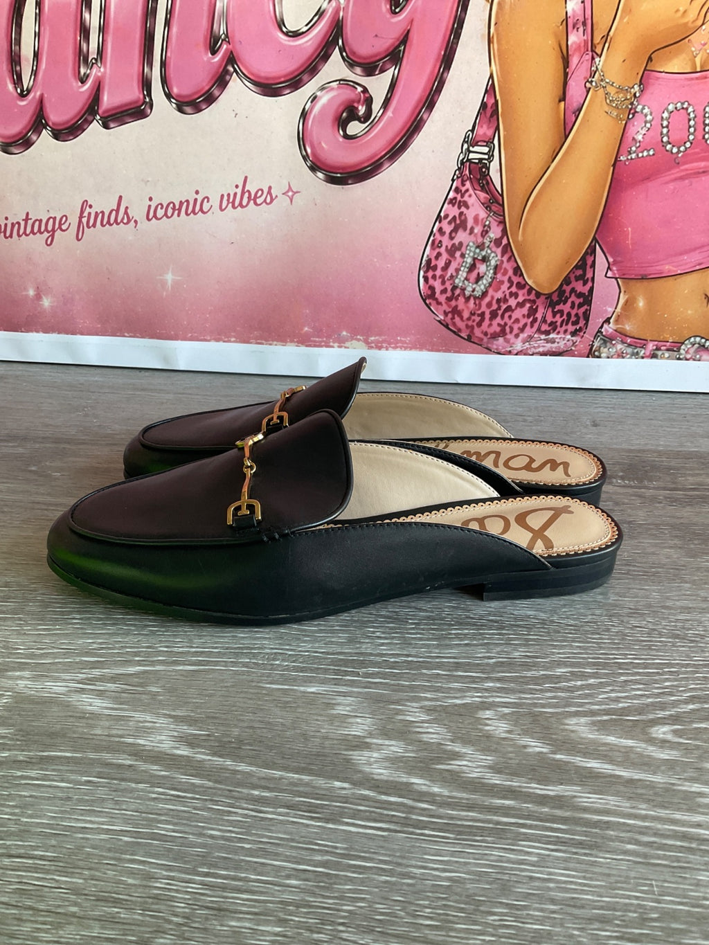 Sam Edelman Linnie Black Loafer (Size W8)
