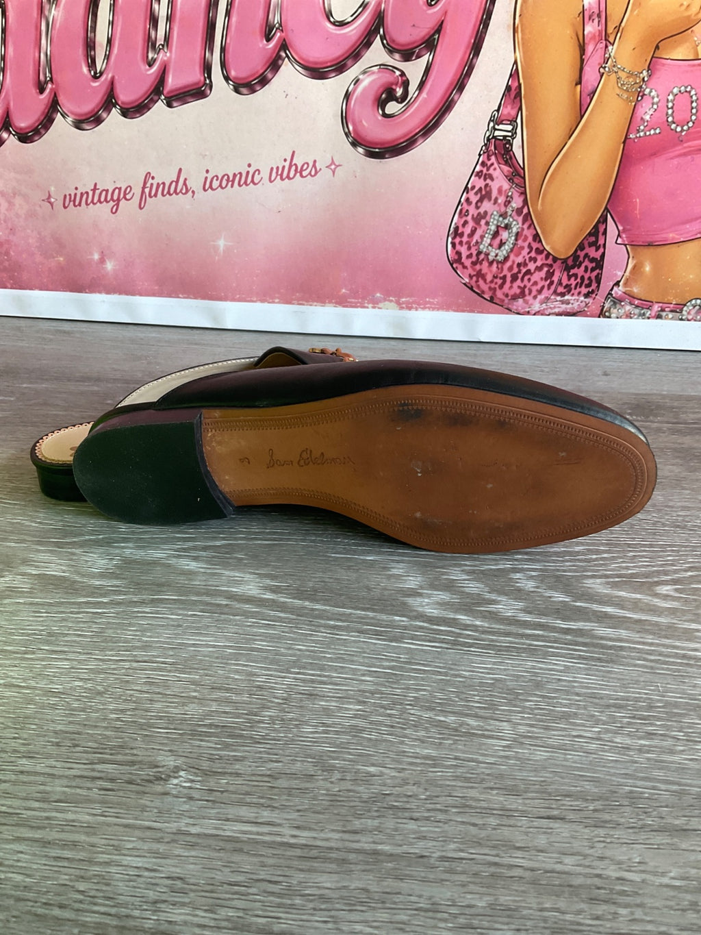 Sam Edelman Linnie Black Loafer (Size W8)