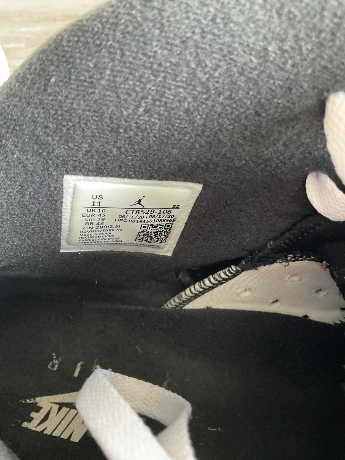Jordan Collezione 17/6 (Men's US Size 11)
