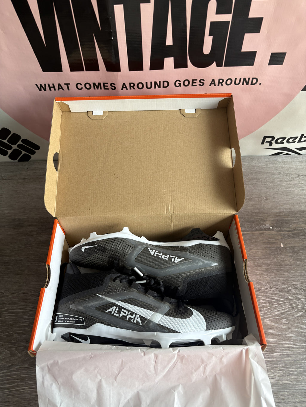 Nike Alpha Menace 4 Elite Cleats (US Size Men's 11)